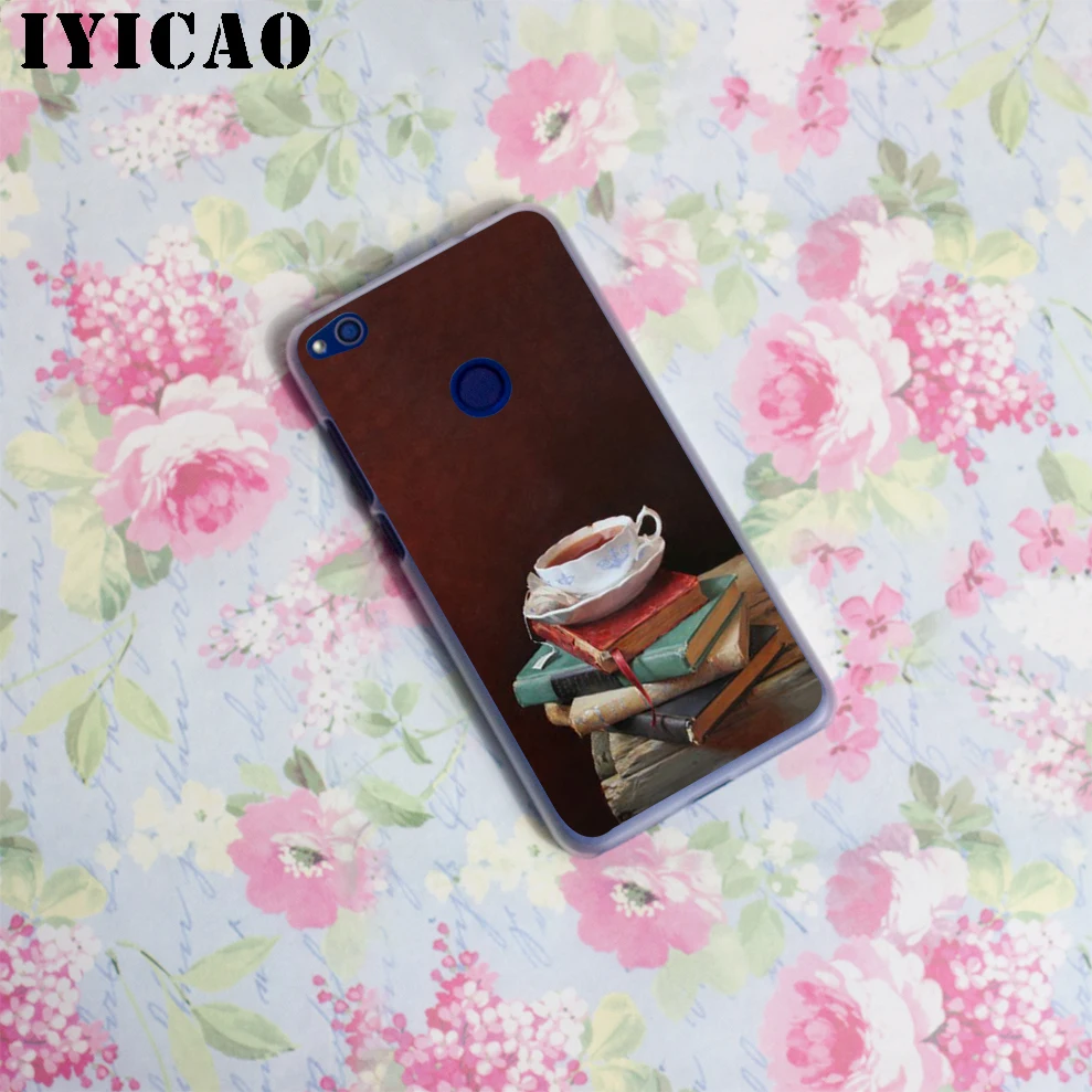 Жесткий чехол IYICAO для Huawei Honor 6A 6C 7A 7C 7X 8 8X 9 10 20 9X Lite Pro Play Note View 20|Чехлы-накладки| |