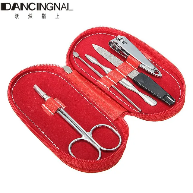 5pcs Nail Clipper Kit Nails Scissor Tweezer Dig Ear Spoon 5pcs Nail Clipper Kit Nails Scissor Tweezer Dig Ear Spoon File