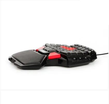 T9 игровая клавиатура с одной рукой профессиональная клавиатура|gaming keyboard led|keyboard