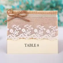 20pcs lot font b Guest b font font b Name b font table numbers Table Place