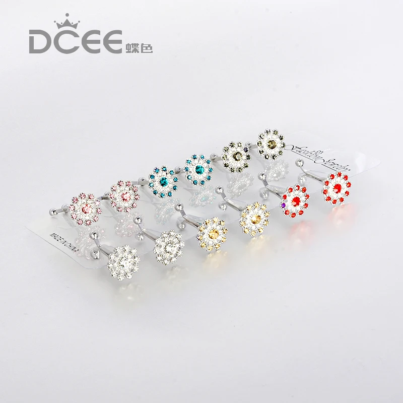 

DCEE gold flower scarf hijab clip brooches pins women classic brooches simple hijab pins brooch libelula spille