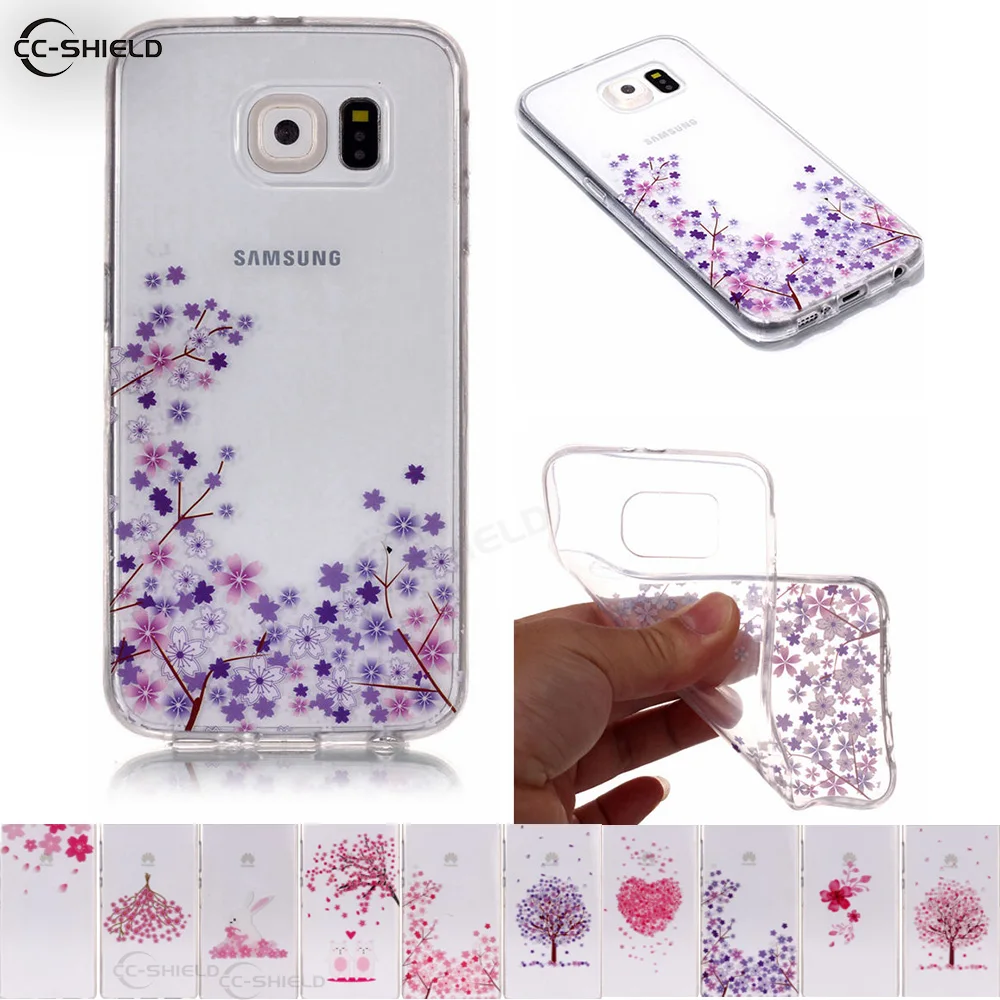 Soft Fitted Case for Samsung Galaxy S6 S 6 G920 G920F G920FD Painting Phone G920W8 SM-G920F SM-G920FD Silicone Cover |