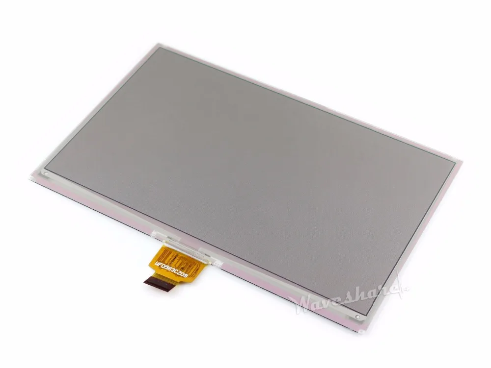 Günstige Waveshare 7,5 zoll E Tinte Raw Display 800x480 Schwarz Weiß e papier SPI interface kompatibel mit Raspberry pi 2B 3B 3B + Null Null W
