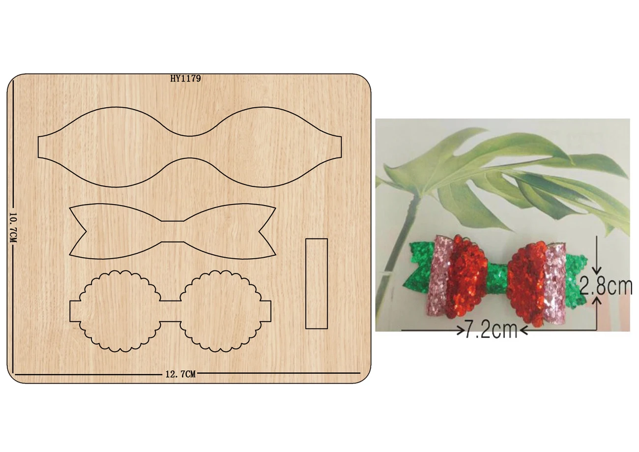 

bow cutting dies 2019 new die cut &wooden dies Suitable for common die cutting machines on the market