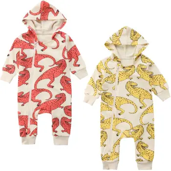 

2018 Toddler Infant Baby Boy Girl Dinosaur Romper Clothes Outfits One Pieces Hot New
