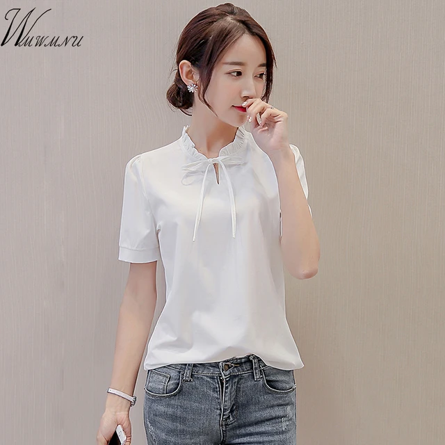 Summer Elegant Cute Long Sleeve Blouses Women 2018 New Ol Career Summer Elegant Cute Long Sleeve Blouses Women 2018 New Ol Career Chiffon Casual Shirts Tops Office