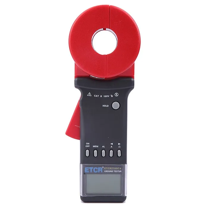 

ETCR2100C+ grounding resistance tester leakage electric tester round mouth resistance tester Loop resistance measurement