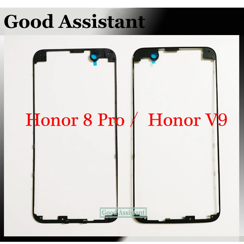 

For Huawei Honor 8 Pro DUK-L09 / Honor V9 DUK-AL20 Front Housing Chassis Plate LCD Display Bezel Faceplate Frame (No LCD) + glue