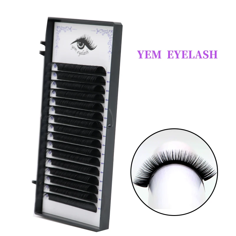 

0.07mm C ,16Rows,Faux mink individual eyelash extension, volume lashes extension for professionals,soft mink eyelash extension