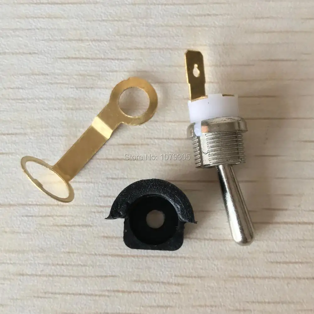 

5 sets 45/52/5800 Chainsaw stop switch 45CC 52CC 58CC chainsaw switch+switch cover+ground strap