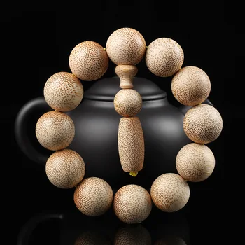 

feng shuiNatural protect the dragon blood gold silk and fine beads hand string bracelet with fish seed grain