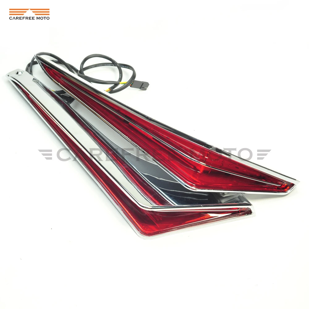 

1 Pair LED Motorcycle Rear Tour Pack Run Turn Light Motor Tail Turning Signal case for Honda Gold Wing GL1800 2012-2016