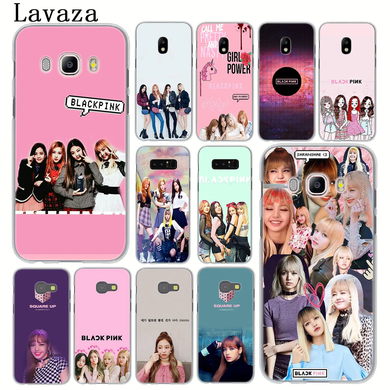 

Lavaza Kpop BLACKPINK BLACK PINK music Phone Case for Samsung Galaxy J6 J3 J2 J1 J5 2015 2016 J7 Prime J5 2017 EU US Version