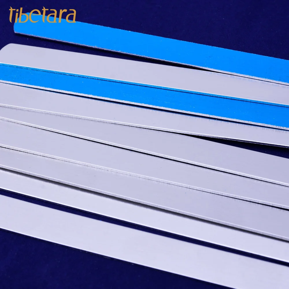 Aluminum Rectangle Blank for Bar Necklace Metal Stamping BlankMetal StripAluminum Stamping BlanksCuff Blanks Jewelry Findings