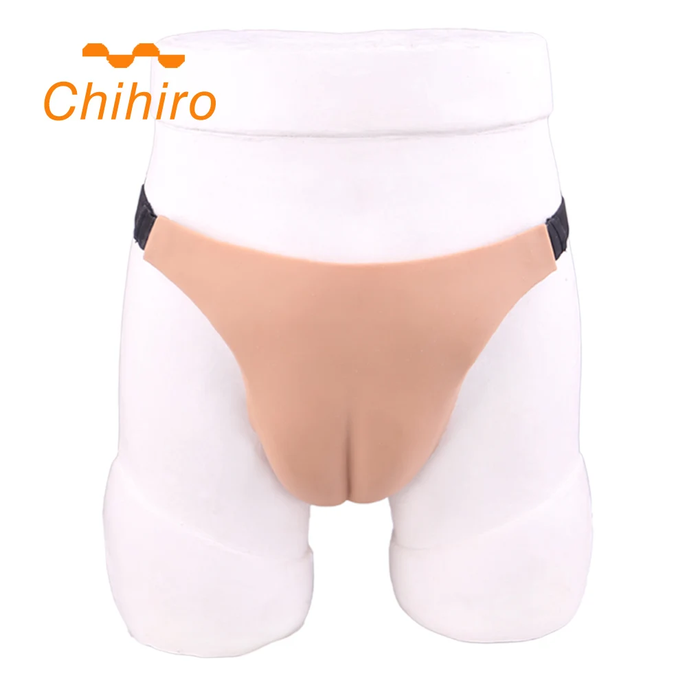 Chihiro силиконовые искусственные искусственная вагина t образные брюки Camel Toe