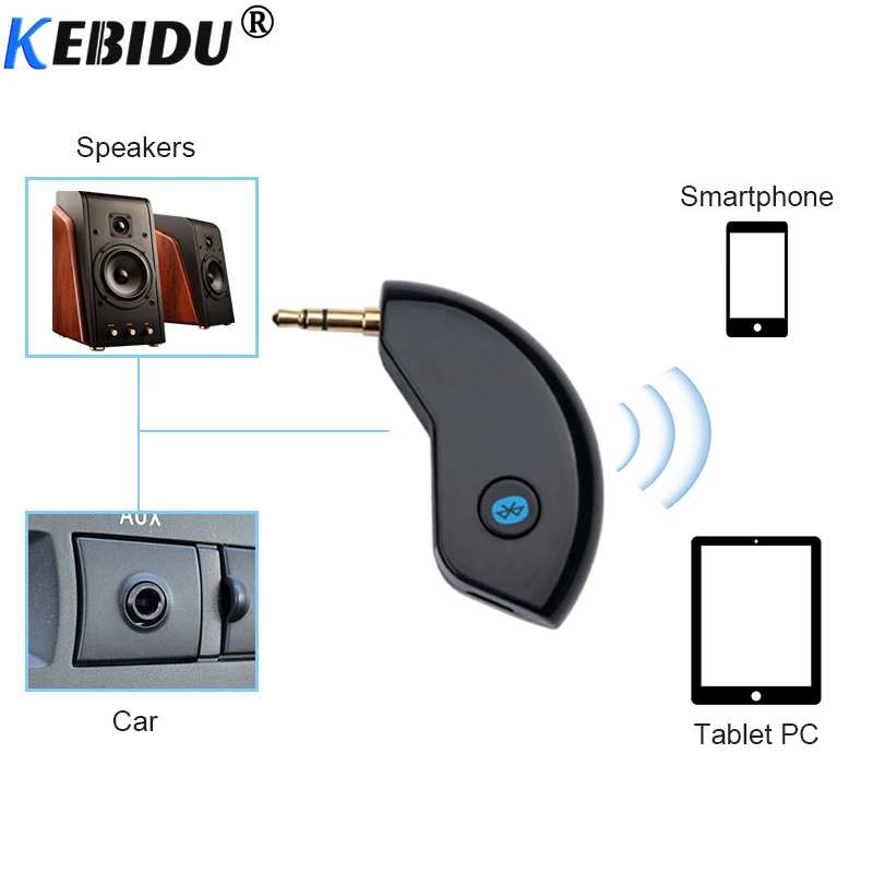 Автомобильный Bluetooth 3,5 мм приемник аудио приемник Aux мини Bluetooth передатчик 3,5 мм разъем для громкой связи Авто Bluetooth автомобильный музыкальный комплект