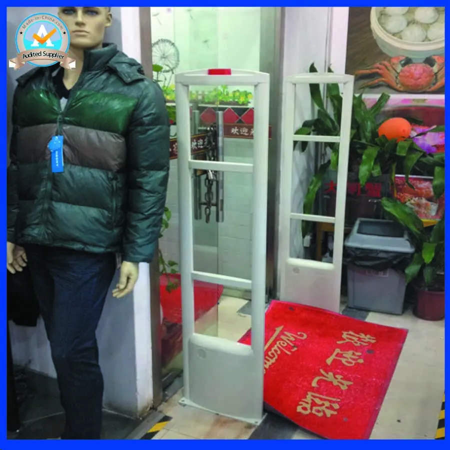 RF8.2Mhz clothing store theft alarm system with sound and light alarm