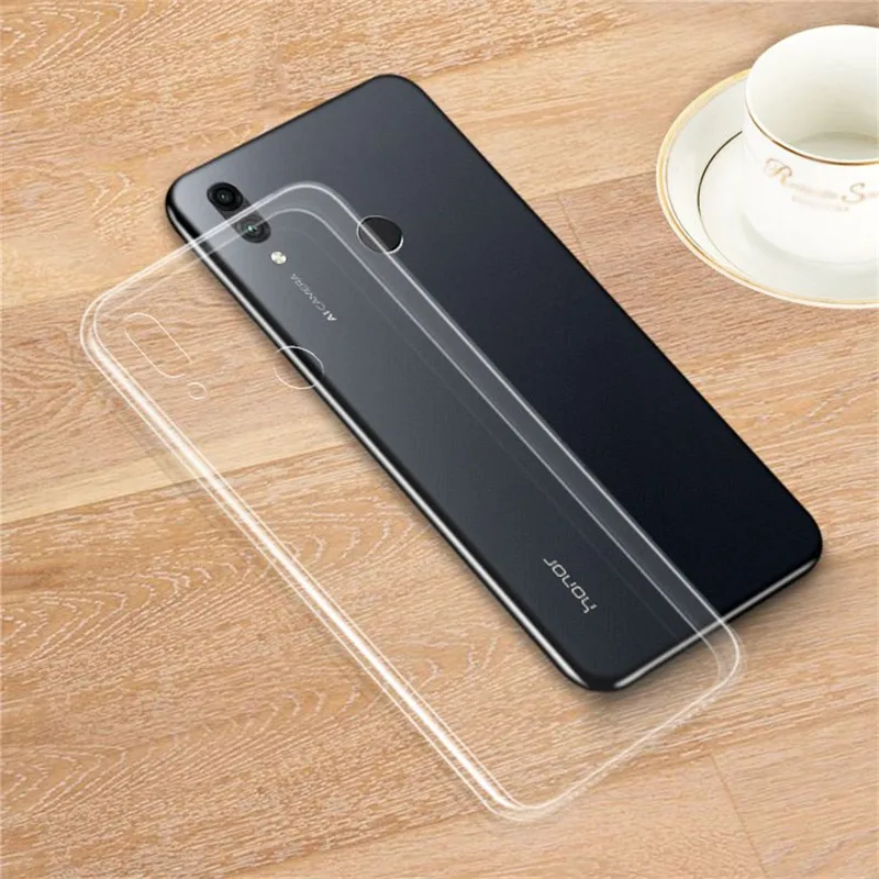 Силиконовый чехол для huawei Honor 8X 8C защитный смартфона TPU Handytasche прозрачное жесткое