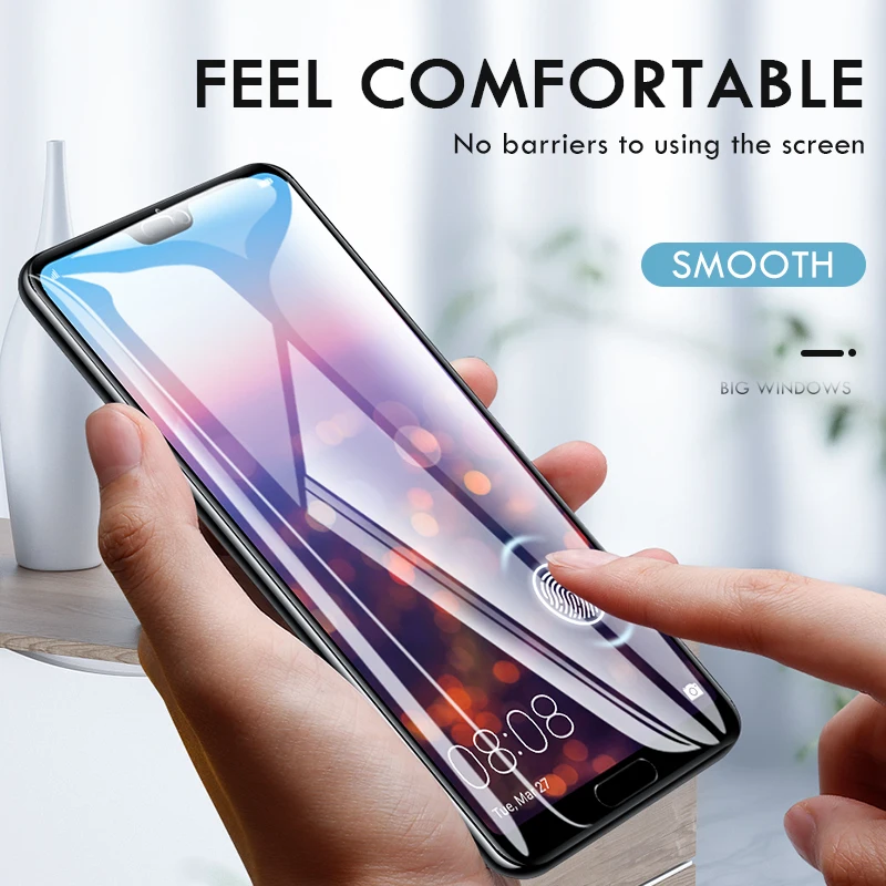 MOOPOK 15D واقي للشاشة الزجاج المقسى لهواوي P20 P30 P10 لايت زجاج واقي لهواوي زميله 20 لايت P20 برو P30 فيلم