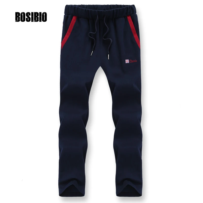 

Spring Summer Mens Joggers Casual Elastic Cotton Solid British Style Male Sweatpants Plus Size L-8XL New Arrival Trouser 870