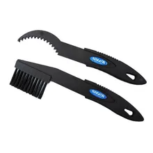 2 pcs Bicycle Chain Wheel Wash Durable Cycling Bike Cleaner Tool Brushes Scrubber Set Bicycle Accessories *30
