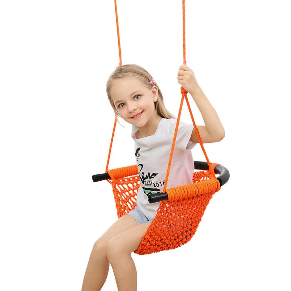 

Children's Toys Rope Net Children's Swing Indoor And Outdoor Household 3-in-1 Infant Outdoor Hanging Chair Garden Gym Toy