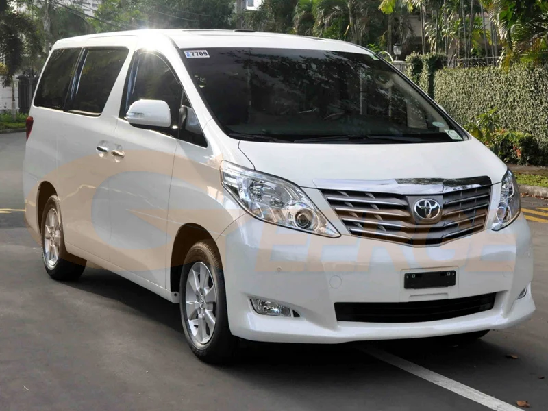 Для Toyota ALPHARD 2011 2012 smd комплект светодиодов «глаза ангела» Дневной светильник отличное Ультра яркое освещение DRL