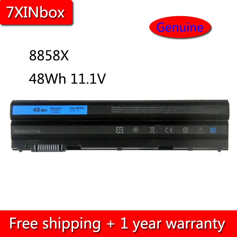 Аккумулятор 7XINbox 48 Вт/ч 11 1 В 8858X для Dell Latitude E5420 E5520 E6420 E6430 Inspiron 15R 14R 17R HCJWT PRRRF T54F3 T54FJ