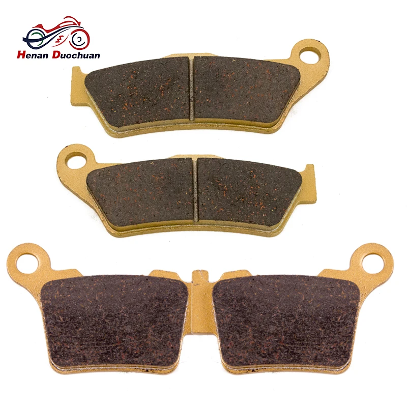 

Motorcycle Front and Rear Brake Pads For KTM EXC-F 250 350 EXC-R 450 EXC 400 450 525 2004-2007 / EXC 500 2012-2016 #c