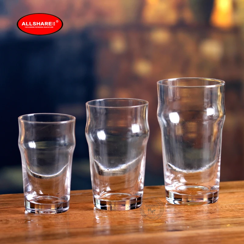 

Beer Cup Free Shipping Hot Fashion Lead Free Crystal Glass Hand Blowing British Pint Glass 2 Piece Set 240-470ml 600011/12/13