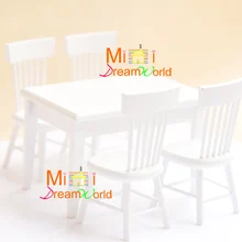 Симпатичные мини кукольный домик миниатюрные мебельные аксессуары кукольный домик столы и стулья
