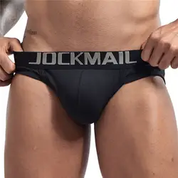 JOCKMAIL, сексуальное мужское нижнее белье, плавки, шорты, мужские шорты, хлопковые трусы, нижнее белье для геев