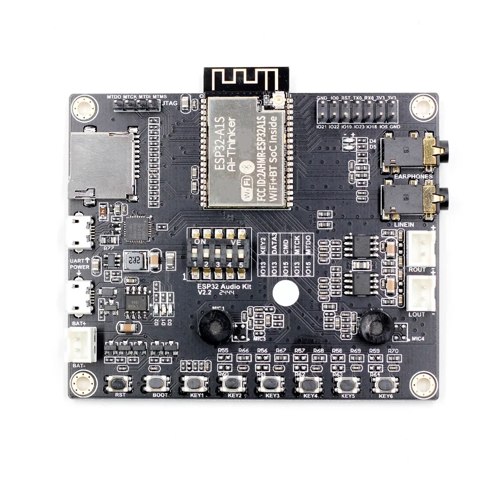 ESP32-Aduio-Kit WiFi+ Bluetooth модуль ESP32 серийный к WiFi/ESP32-Aduio-Kit аудио макетная плата с ESP32-A1S