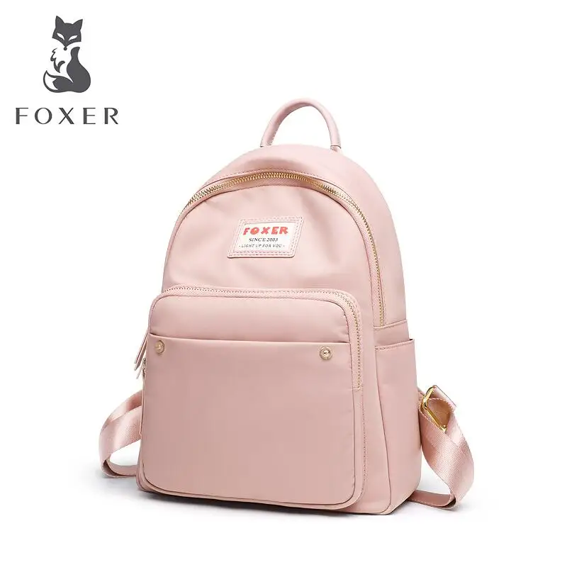 

FOXER backpack female 2019 new simple large-capacity travel backpack casual bag female college female female famous brand