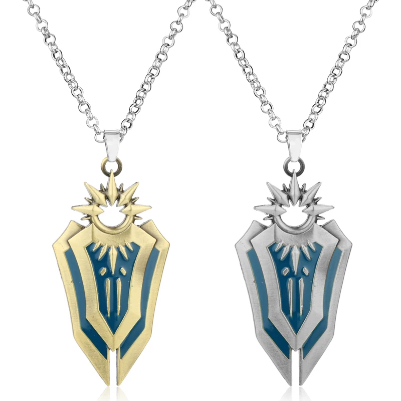 MQCHUN Лига LO L Leona Shield аксессуары для косплея ожерелье-чокер женщин и мужчин Jewelry-30 |