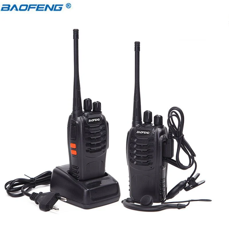 10 шт. Baofeng 5 Вт ручной BF-888S Walkie Talkie двухстороннее Радио bf 888 S UHF 400-470 мГц Портативный радиолюбители CB радио КВ трансивер