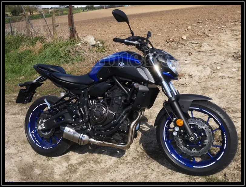 Akrapovic выхлопная труба мотоцикла для Yamaha MT07 MT 07 FZ07 FZ Tracer (2014 2018) XSR700 (2016 2017)|Выхлопные