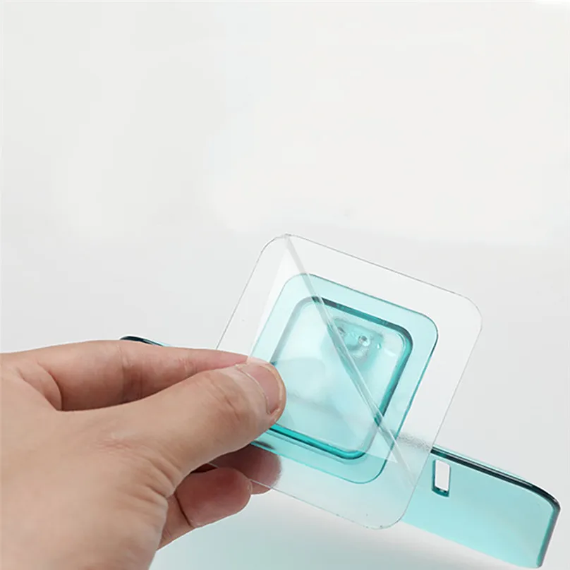 New Single Layers Soap Box Kitchen Tools Bathroom Accessories Soap Dish Suction Holder Storage Basket Soap Box holder #25d18 (9)