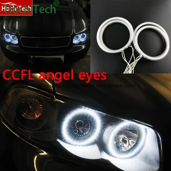 

for Audi A4 B6 2000-2006 car styling 4pcs White Headlight Halo Rings CCFL Angel Eyes Light Kit daytime light DRL