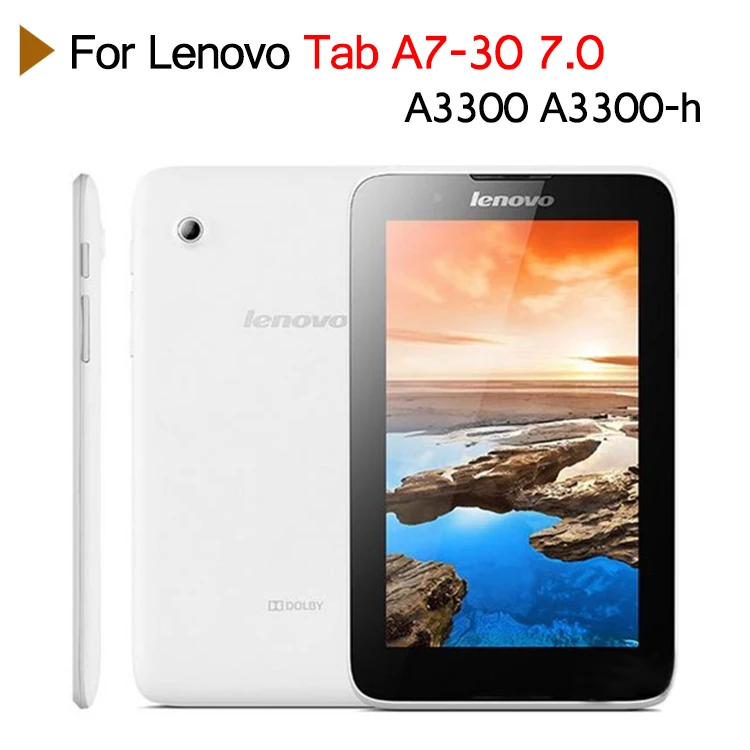 Чехол qijun для lenovo Tab A7-30 A3300-h A7 A730 7,0 ''флип-чехол для планшета s для Tab A7-30 A3300 7 'чехол-подставка Мягкий защитный чехол