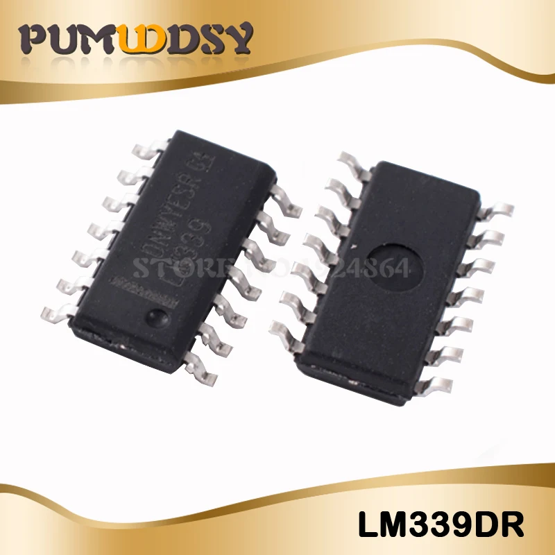 

20pcs free shipping LM339 LM339DR SOP-14 Comparators Lo-Pwr Quad Voltage new original
