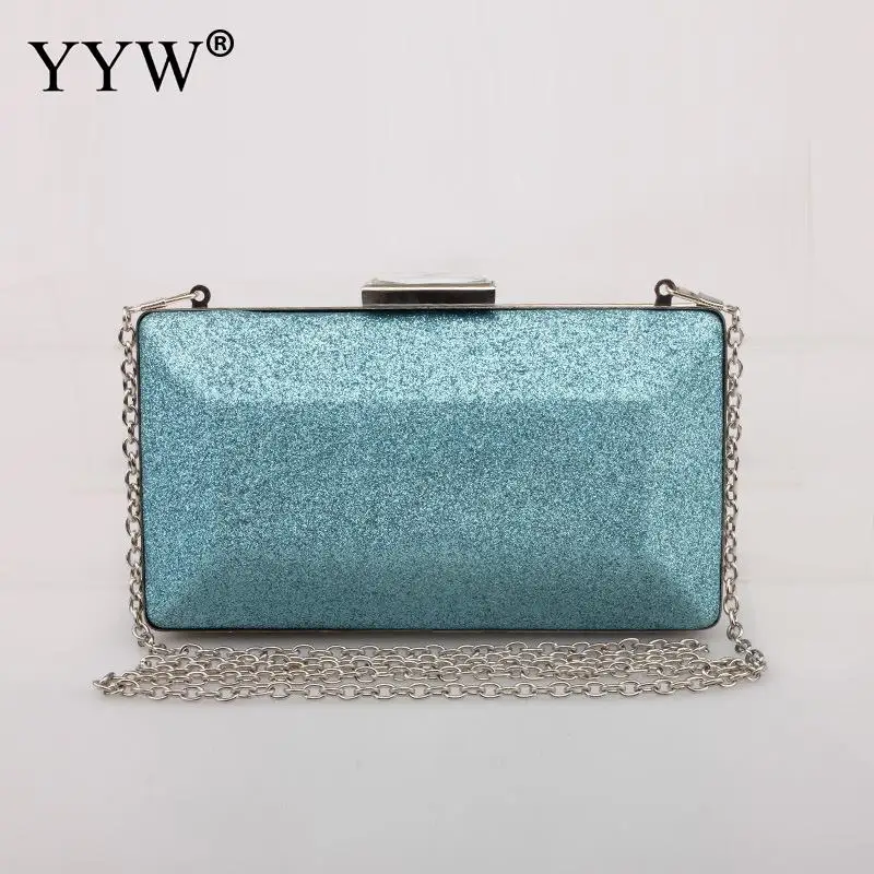

New Blue Fashion Sequined Scrub Clutch Women'S Evening Bags Gold Phone Bag Day Clutches Pink Wedding Purse Female Handbag 2019