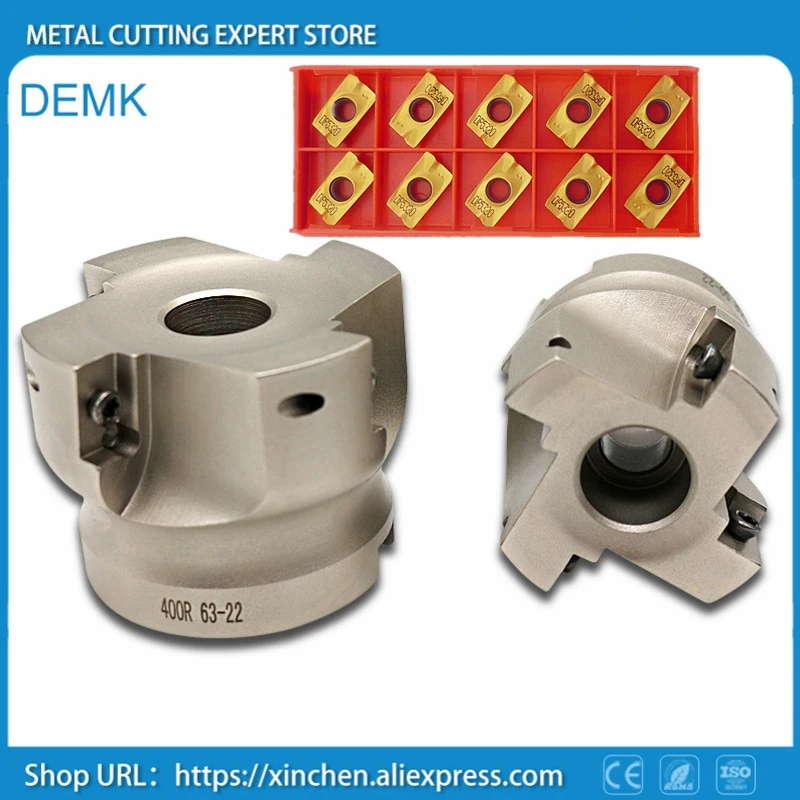 Фрезерная головка BAP400R 50 63 80 100 1 шт. + лезвие APMT1604 10 фрезерные диски для станка с ЧПУ