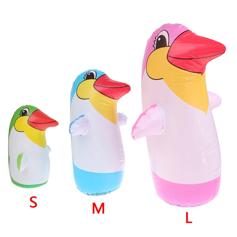

Outdoor Fun And Sports 45 36 22cm Inflatable Penguin Toys Soft Plastic Tumbler Inflatable Penguin For Children Indoor Play