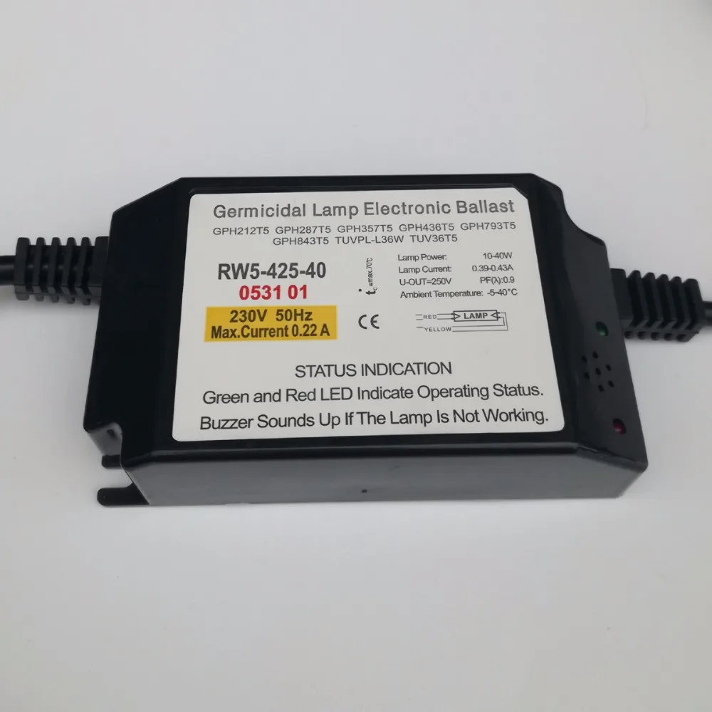 Australian Standard Germicidal Lamp Electronic Ballasts Uv Ballast Rw5