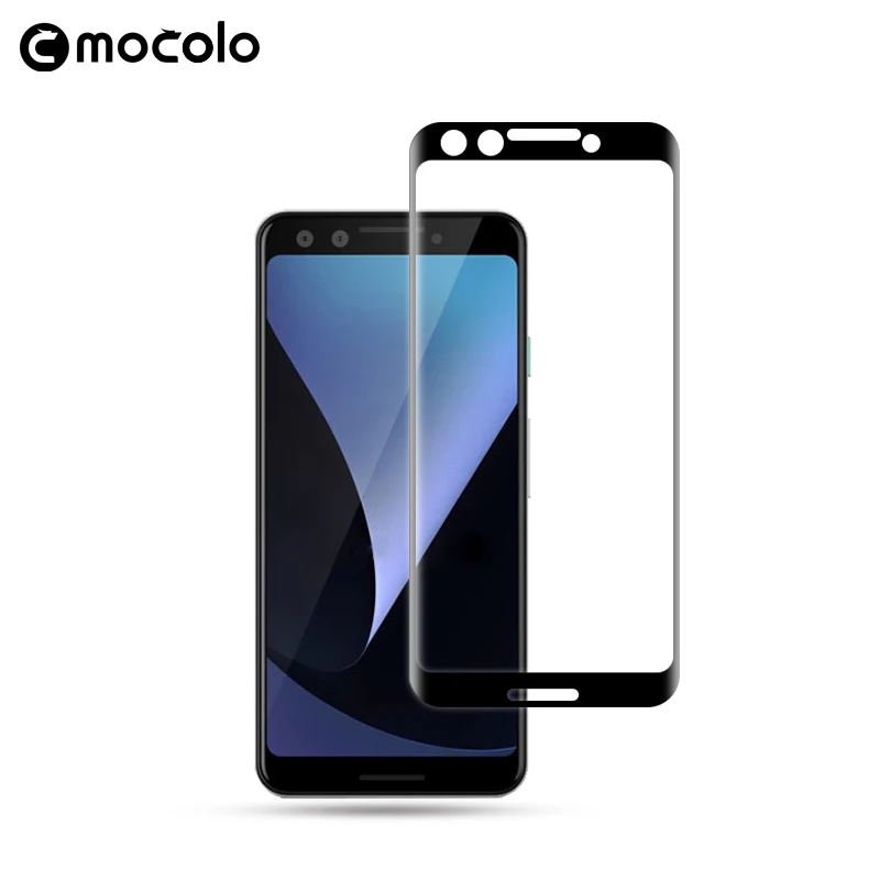 Закаленное стекло для экрана Google Pixel 3 XL полноэкранная Противоударная 3d пленка