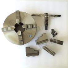 4 кулачковый Самоцентрирующийся патрон K12-160 6 дюймов 4 кулачковый станок токарный патрон
