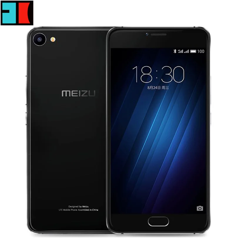 Original MEIZU U10 Global Firmware 2.5D Glass FDD 4G LTE Smart Phone ...