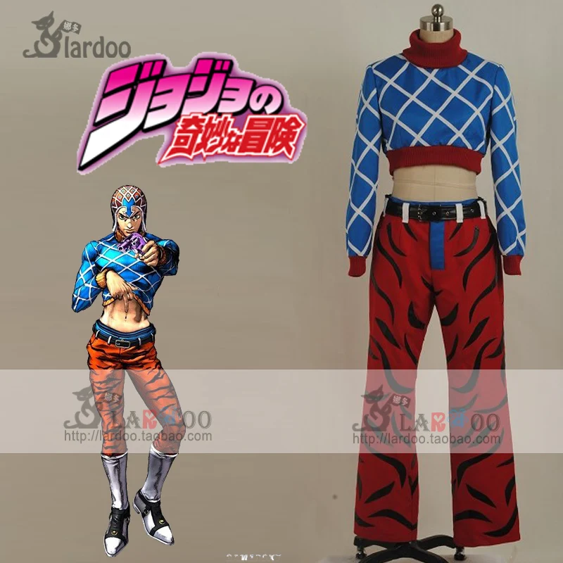 

JoJo's Bizarre Adventure GUIDO MISTA Cosplay Costume