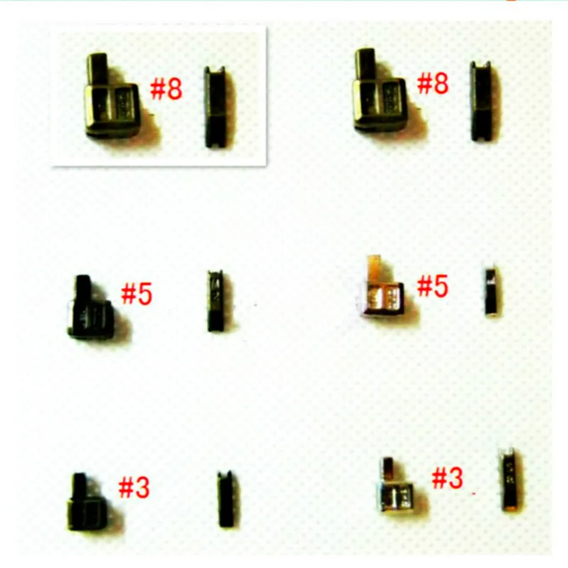 44 компл./лот молния Instantion контактный вставка для сточной fixrepair аксессуары фиксатор для смолу нейлон Медь штекер Замена